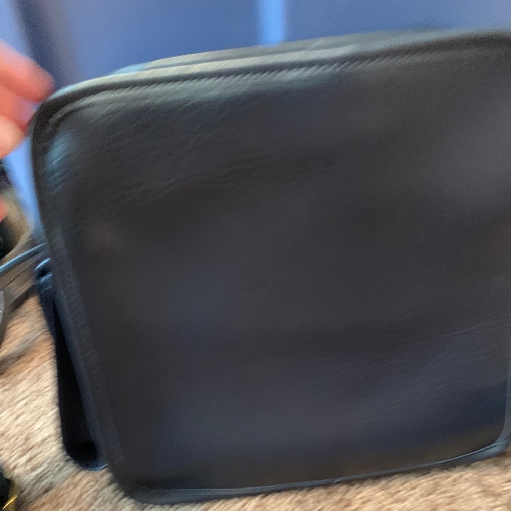 Navy Coach Handbag